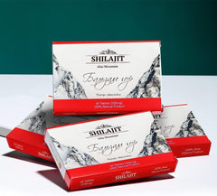 100% Natural and Organic Shilajit Authentic Pure Shilajit 100% Natural 60 Tablets 200mg from Altai Mountain - ShilaVit